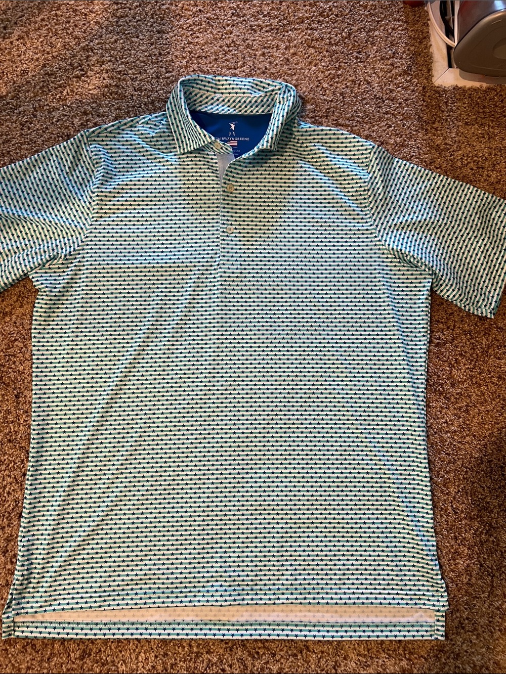 Fairway Green golf polo